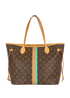 My LV Heritage Neverfull MM, back view